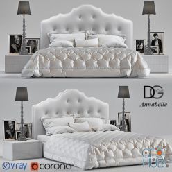 3D model Annabelle Bed