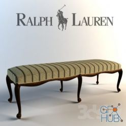 3D model Ralph Lauren Noble Estate Bench