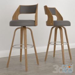 3D model Bar stool - Cecina Bar stool