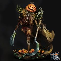 3D model Pumpkin Horror – 3D Print