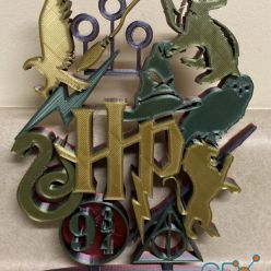 3D model Harry Potter Ornament - 3D Print
