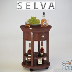 3D model Selva Epoca E3018 minibar