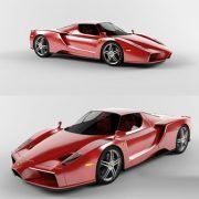 3D model Ferrari Enzo sport car