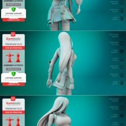 3D model Tifa Lockhart – 3D Print