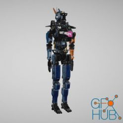 3D model CHAPPiE Robot