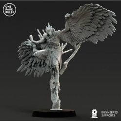 3D model One Page Rules - Beastmen Harpies – 3D Print