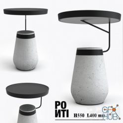 3D model Side table Andrea Ponti