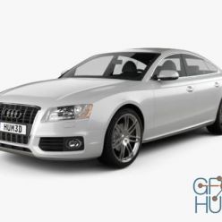 3D model Audi S5 Sportback 2011 car