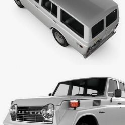 3D model Toyota Land Cruiser (J55) 1975