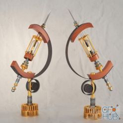 3D model Lamp HandMade BINARY