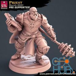 3D model Priest – 3D Print