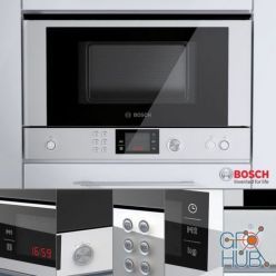 3D model Built-in microwave oven Bosch HMT 85 ML 23