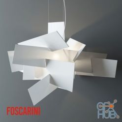 3D model Foscarini Big Bang chandelier