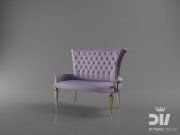 3D model Sofa divanetto DESIRE DV homecollection