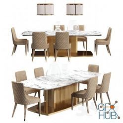 3D model DV Home TABLE Set