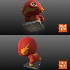 3D model PlaKit DC The Flash – 3D Print