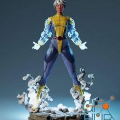 3D model ﻿X-Men Storm – 3D Print