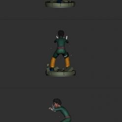 3D model Rock Lee Naruto – 3D Print