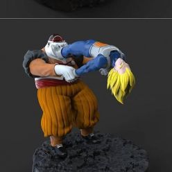 3D model Vegeta vs Android 19 – 3D Print