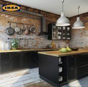 3D model Kitchen IKEA Laxarby