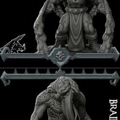 3D model Alchemical Golem and Brain Golem – 3D Print