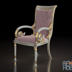 3D model 35 Capotavolo chair by Modenese Gastone