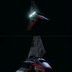 3D model Imperial Lambda Class Shuttle – 3D Print