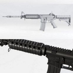 3D model M4A1 Carbine