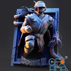 3D model Sayaman - Dragon Ball Z – 3D Print