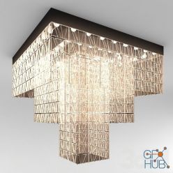 3D model Glass chandelier