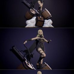 3D model Kat – Gravity Rush – 3D Print