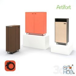 3D model Artifort Extens High