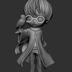3D model Harry Potter Chibi - 3D Print