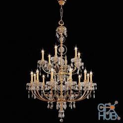 3D model Almerich 2435 classic chandelier