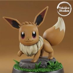 3D model Pokedex Studios May 2022 - Eevee, Growlithe, Poke Ball, Great Ball – 3D Print