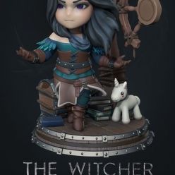 3D model Witcher - Yennefer – 3D Print