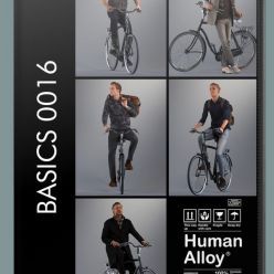 3D model Human Alloy Basics 3D-People Collection