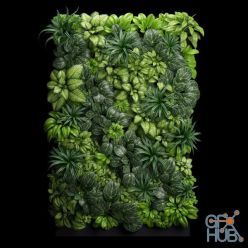 3D model Muro verde bomberos (max, fbx)