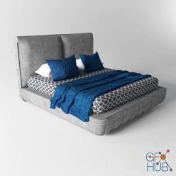 3D model Rugiano Braid bed