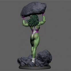 3D model She Hulk V2 from Marvel – 3D Print