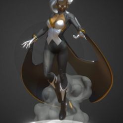 3D model Storm Statue – 3D Print