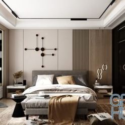 3D model Modern Style Bedroom 623