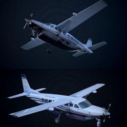3D model Cessna 208 Caravan