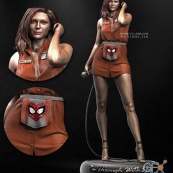 3D model Mary Jane Watson – 3D Print