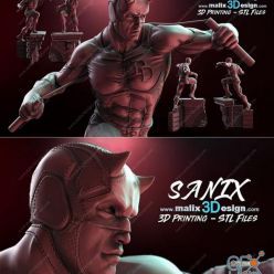 3D model Daredevil Malix3D William La Saga – 3D Print