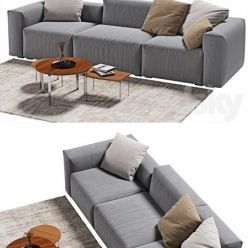 3D model Modern sofa MARELLI ANDREW 2