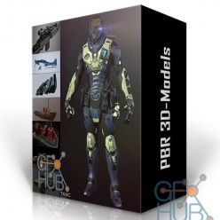 3D model PBR Game Models Bundle November 2018