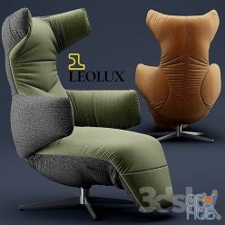 3D model Armchair leolux SAPHIRA