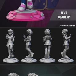 3D model D.Va Academy – 3D Print