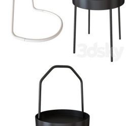 3D model Set coffee table IKEA 001